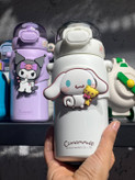 قمقمه استیل اورجینال برند sanrio طرح کرومی سینمارول